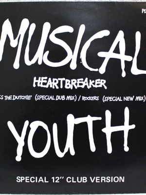Musical Youth Heartbreaker vinyl 12" 45 RPM used, reggae