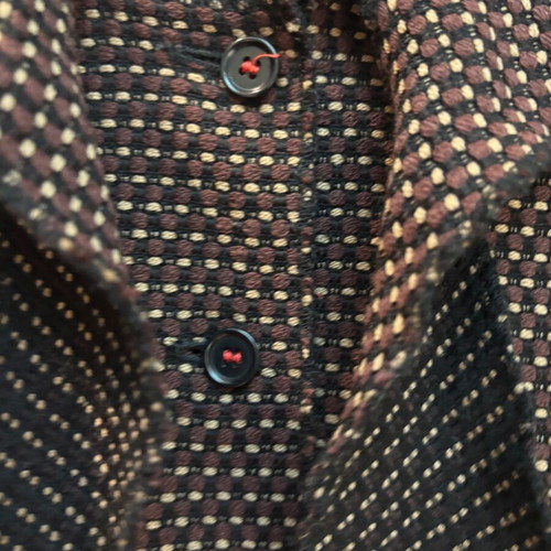 L.K. Bennett wool jacket like new, size IT44, brown and black