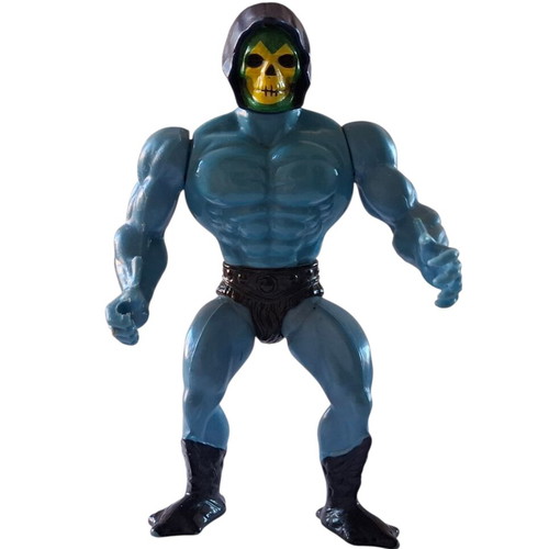 Mattel Masters of the Universe Dragon Blaster Skeletor figure used, 80s vintage