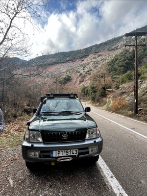 Toyota Land Cruiser Prado 90 Series (J90) with off-road accessories