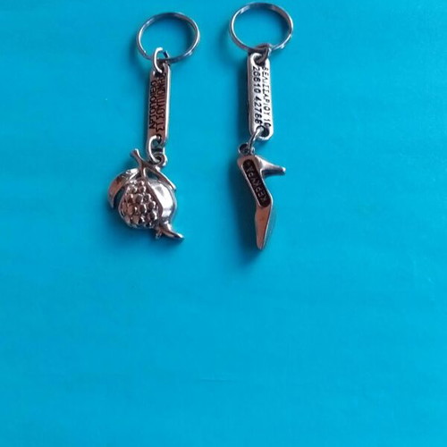 Metal keychains new, set of 2 pieces
