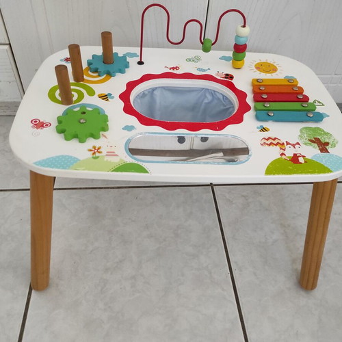 Baby activity table used