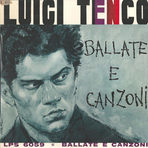 Luigi Tenco Ballate E Canzoni vinyl record used, pop