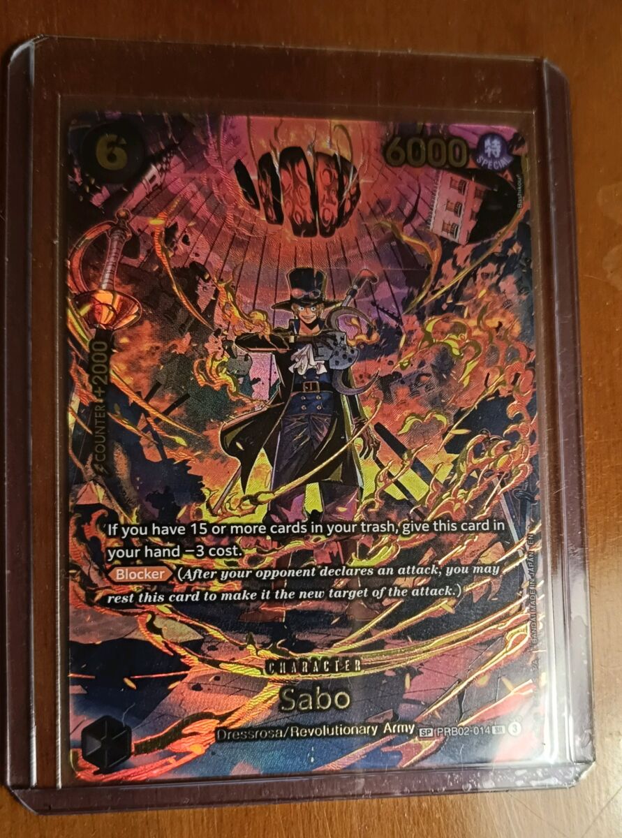One Piece Tcg Op15 Sabo PRB02-014 new - € 330,00 - Vendora.cy