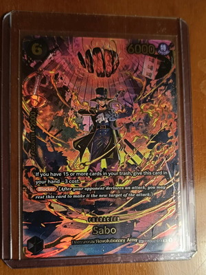 One Piece TCG Op15 Sabo PRB02-014 mint condition