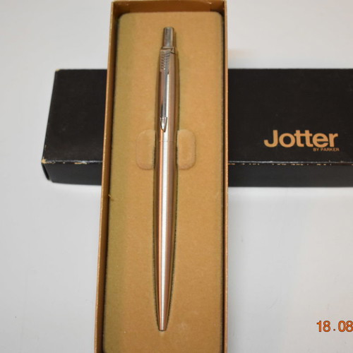 Parker Jotter pen silver metal 1975-2000 new