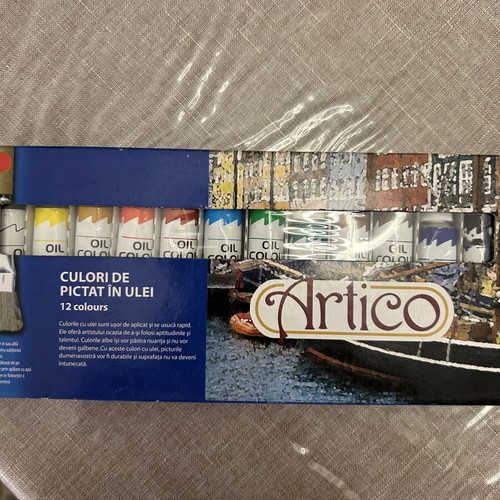 Oil painting colors new set