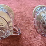 Vintage Stoha sugar bowl and milk jug set, Germany