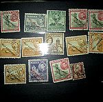  Συλλογή 14 γραμματόσημων Μάλτας