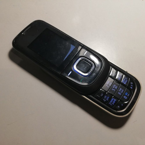 Κινητό τηλέφωνο Nokia 2680s μεταχειρισμένο με πρόβλημα στην οθόνη, μαύρο