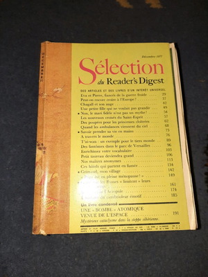 OFFER   SELECTION OF READERS DIGEST 1977