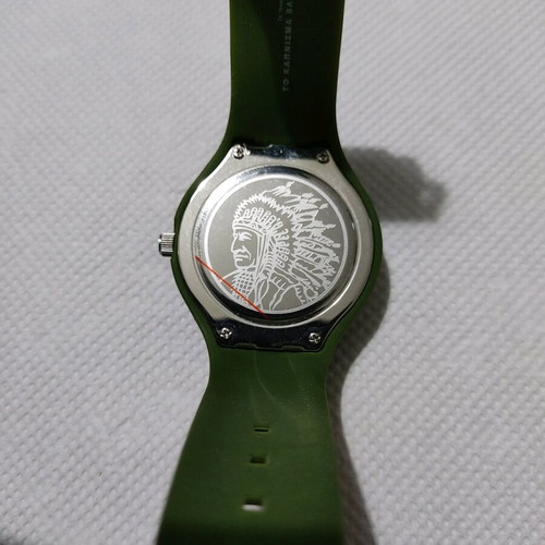 Luckies unisex wristwatch green like new
