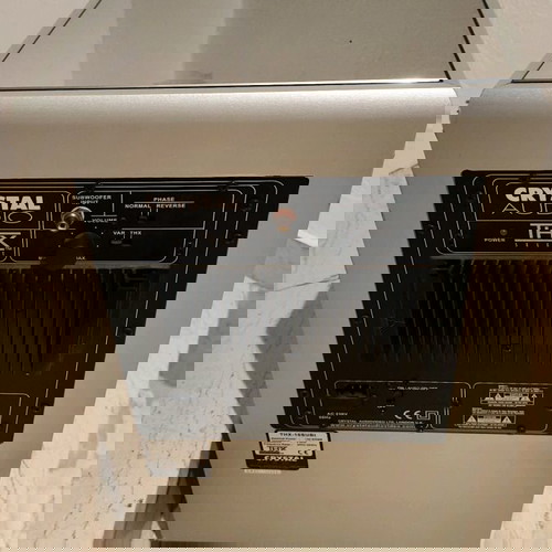 Crystal Audio THX Select 5.1 Surround μεταχειρισμένο με σπάνιο subwoofer