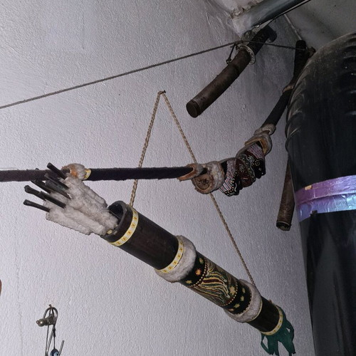 Bow arrows swords used