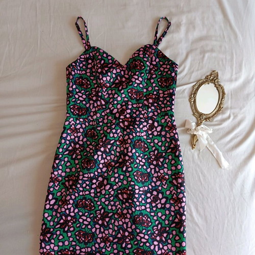 Mini floral dress H&M like new, size S