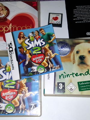 Nintendo DS game used with boxes and manuals