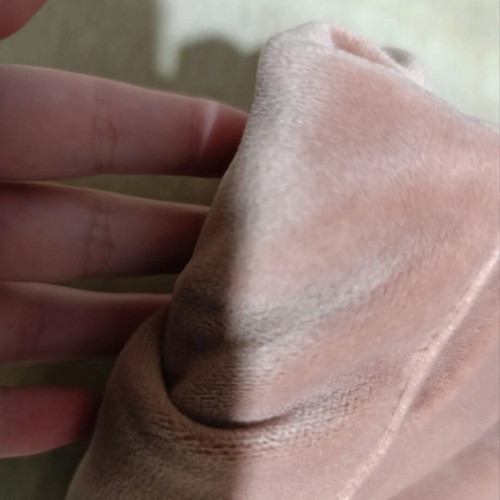 Reline velvet crop-top long-sleeve hoodie pink like new XS/S
