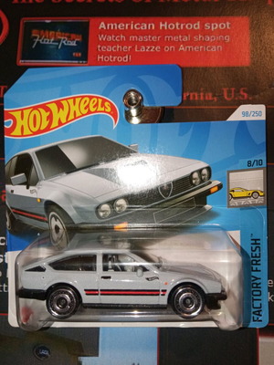 Hot Wheels Alfa Romeo GTV6 toy car