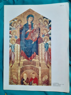 Italian art catalog used, hardcover, 30x23 cm