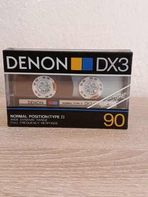 Denon DX3 90 Type I Σφραγισμένη κασέτα ήχου