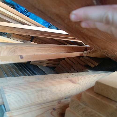 Wooden boards used, pack of 100, pine and fir