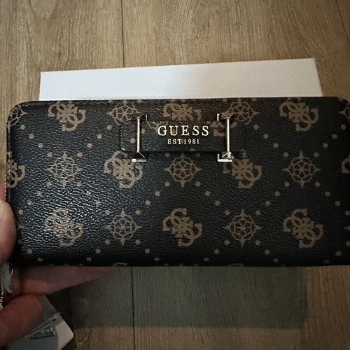 Guess wallet new, brown, 20x10 cm