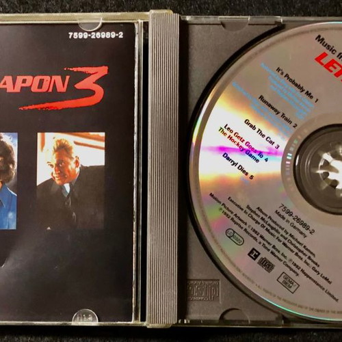 Lethal Weapon 3 CD used, music from the motion picture
