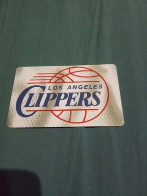 Los Angeles Clippers card unused