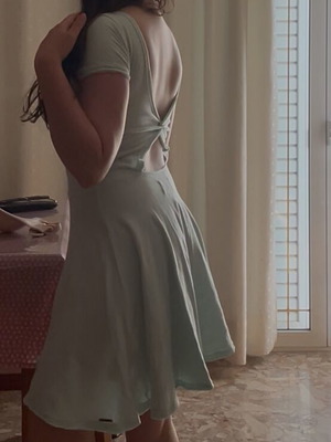 Baby blue dress Abercrombie & Fitch like new, size M