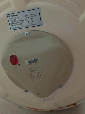 Pyramis EL.Δ60 ηλεκτρικός θερμοσίφωνας 60 λίτρων 3500 W