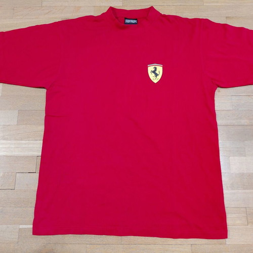 Ferrari Vintage 1999 Shirt 100% Cotton Size L Like New