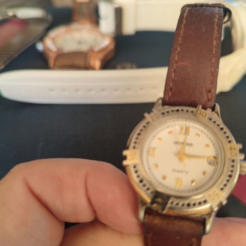 Women's watches used, white and silver, all working