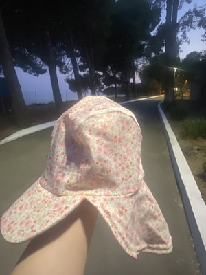 H&M baby hat, pink, 3-4 years