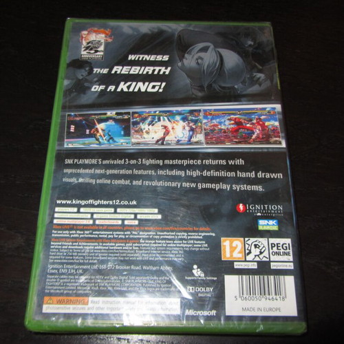 King of Fighters XII Xbox 360 new sealed