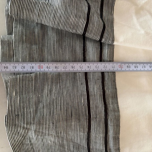 Forel strapless midi dress white and black like new, lined, size L