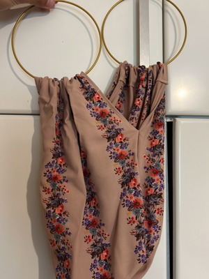 Handmade cloth bag like new, colorful handheld