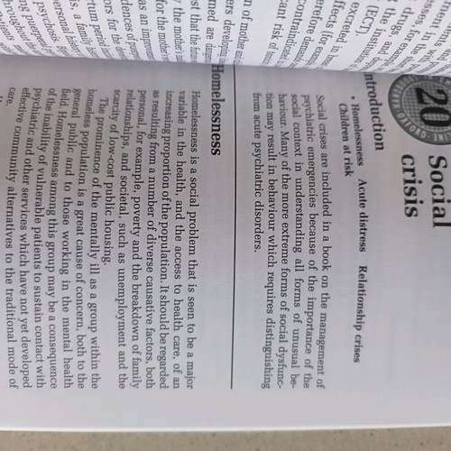 Psychiatric Emergencies book like new, Oxford University Press