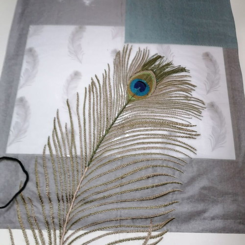 Silk small fabric scraps suitable for table runners new