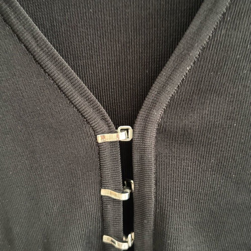 Karen Millen summer cardigan like new, black with metal buttons
