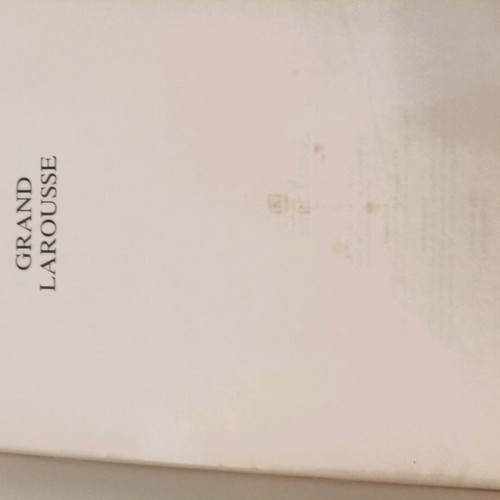 Grand Larousse encyclopedia used, volume 1, visual arts