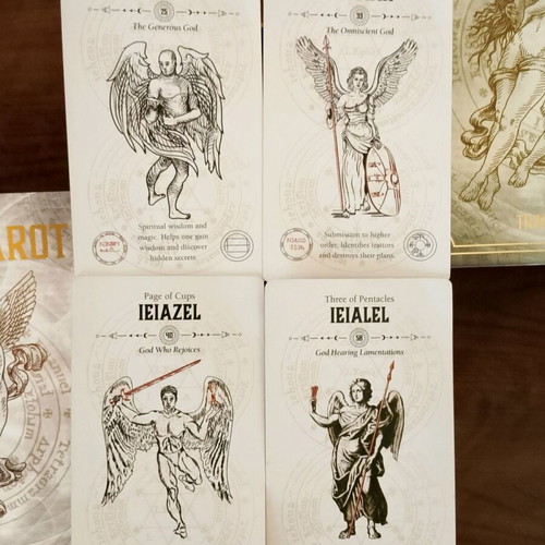 Angel Tarot cards like new by Travis McHenry