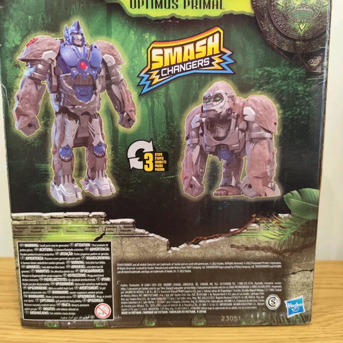 Rise of the Beast Smash Changers Optimus Primal action figure new