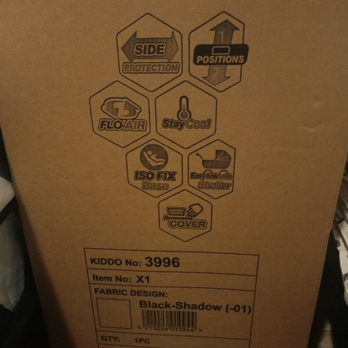 Kiddo Car Seat 0-13kg like new