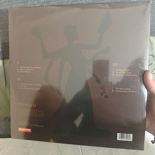 Trivium The Sin And The Sentence 2LP sealed, metal
