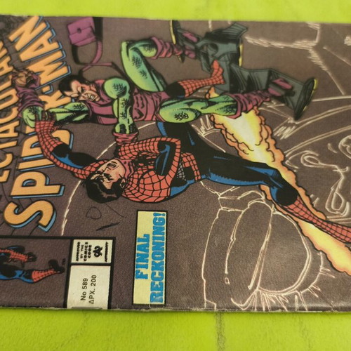 Spiderman comic issue 589, Kampanas editions