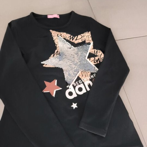 Hope Star girls' jacket and sweatshirt set, age 12, black