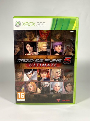 Dead or Alive 5 Ultimate for Xbox 360 like new, complete with manual