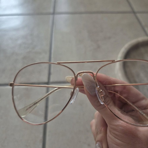 Glasses frame used, metal