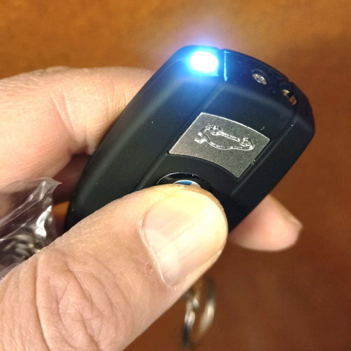 BMW windproof lighter with flashlight new