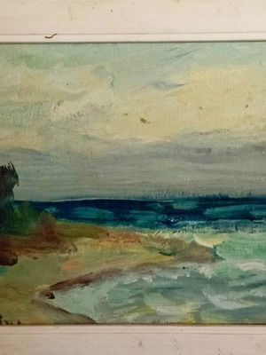 Oil painting Spyros Daglaridis like new, 18x28 and 15x25
